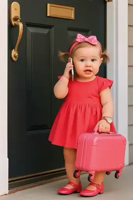 so cute little baby girl talk to mama_🥰 #barbiedoll #for #babygirl #cutebaby #aibaby #babyai #babygir💗💗💗💖💖💖❣️ 