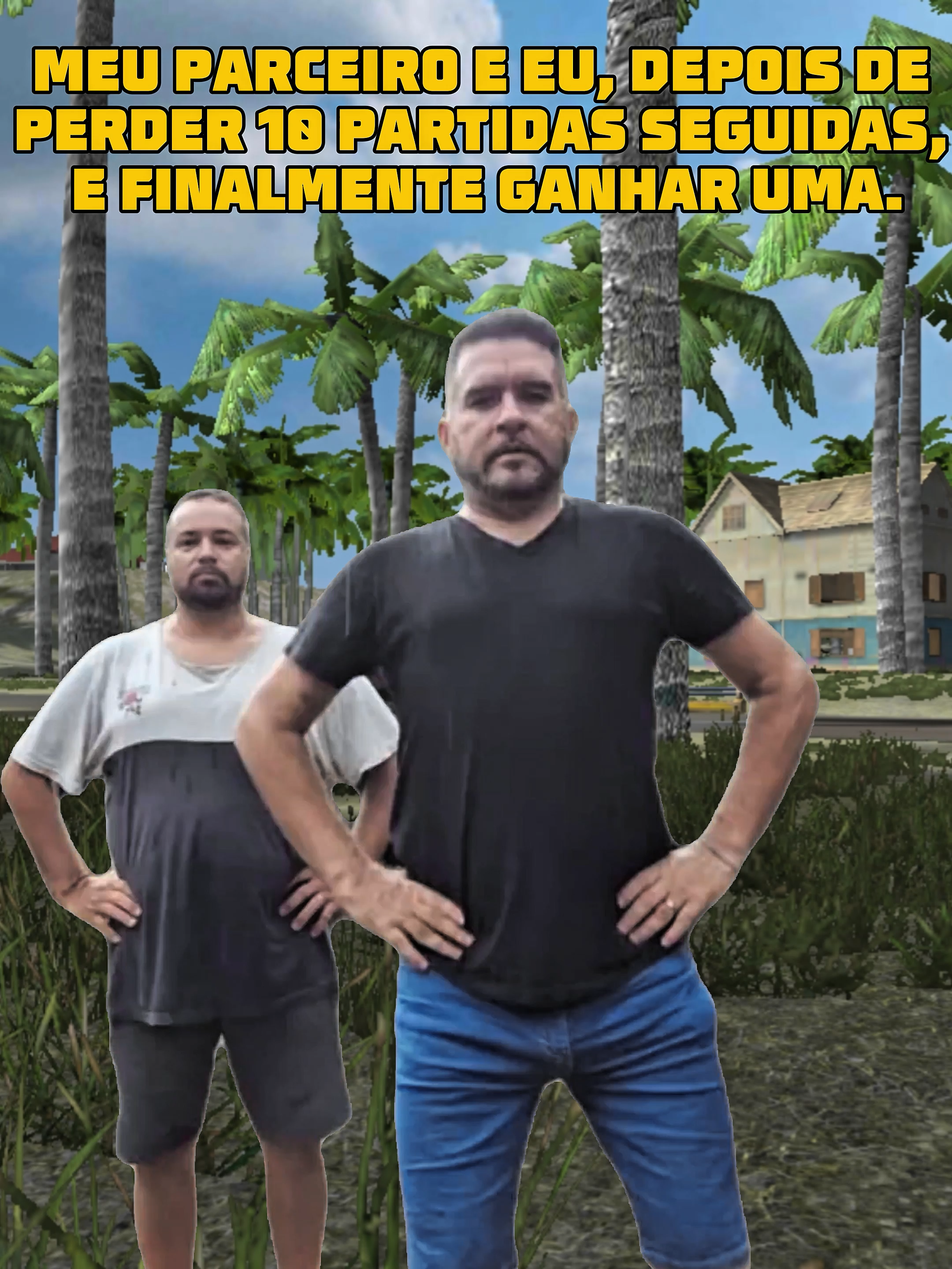 A gente depois de 10 derrotas seguidas: “nunca duvidei 😎”  #freefire #FreefireBrasil #Freefirememe