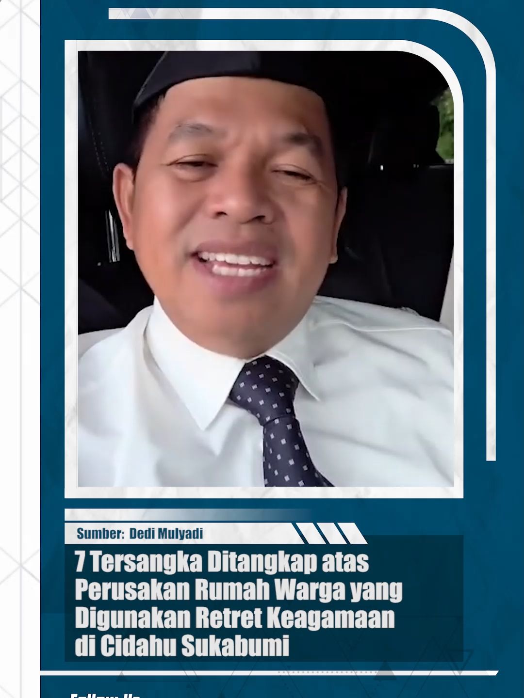 7 Tersangka Ditangkap atas Perusakan Rumah Warga yang Digunakan Retret Keagamaan di Cidahu Sukabumi #gubernurjawabarat #dedimulyadi #kangdedimulyadi #linksekai