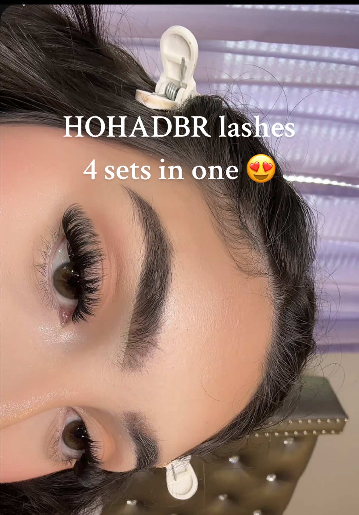 Love my lil weekly lash routine 💗🎀 #lashes #lashextensions #lashesathome #hohadbrlashes @HOHADBR BEAUTY #myfavorite 