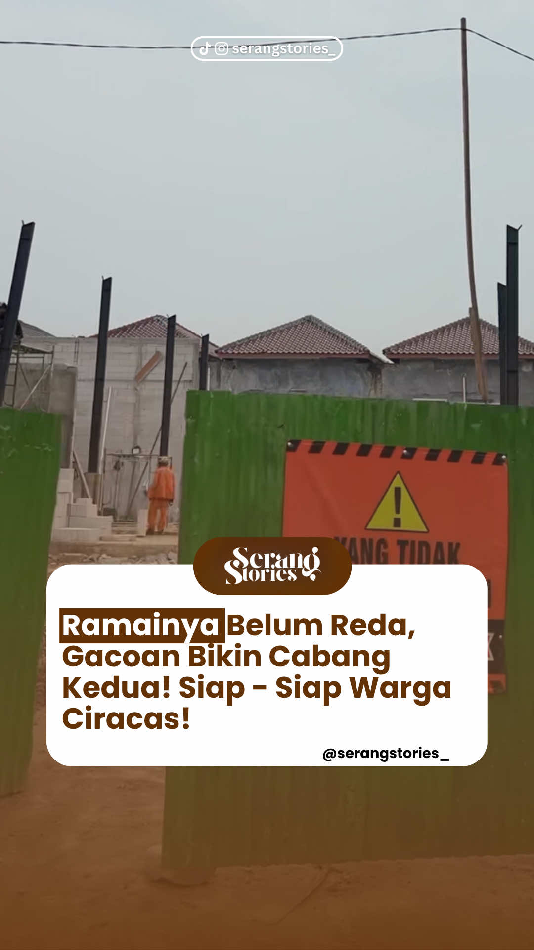 siap siap warga ciracas gacoan cabang kedua sudah mulai proses pembangunan🙌😍 #SerangStories #viral #fyp #EventSerang #foryou #serang #SerangUpdate #WargaSerangWajibTahu #gacoan 