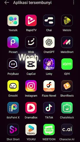 beberapa aplikasi yang ku sembunyikan.......😘🥱#fypシ #bantuinfypdong #aplikasi #private #foryoupage #like #rameinyuk #sbsokasik #gaksukaskip📵 #gercepkuy #privasi 