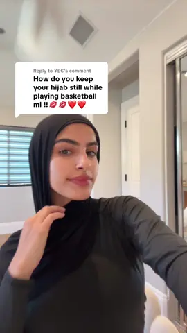 Replying to @¥£€  Forgot to say I’m using a jersey hijab because it stays in place the most. #foryou #tutorial #basketball #hijabi #muslim #hooper #foryoupage #fy #its_lalaa_ #foryoupage 