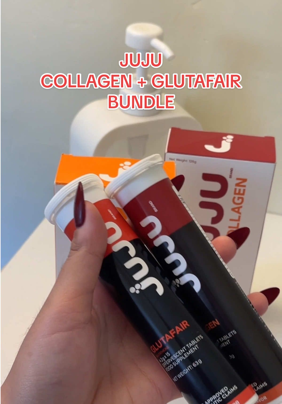 Kahit laging may ganap, dapat glow pa rin! ✨ From hustle sa umaga to wind-down sa gabi, this balik-alindog duo got you! 🌞 JUJU Collagen for that fresh, hydrated glow 🌙 JUJU GlutaFair for smooth, radiant skin habang tulog ka Dalawang steps lang, all-day glow na! #JUJUMorningToNightGlow #GlutaFairxCollagenBundle #BalikAlindogSecrets #JUJULifestyle #JUJUCollagen #JUJUGlutafair Get yours here ⬇️ 🌎 Website: https://jujulifestyle.com/