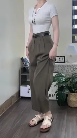 Form dáng đẹp, chất vải xuất sắc 😘 #myoutfit #hackdang #quanbaggynu 