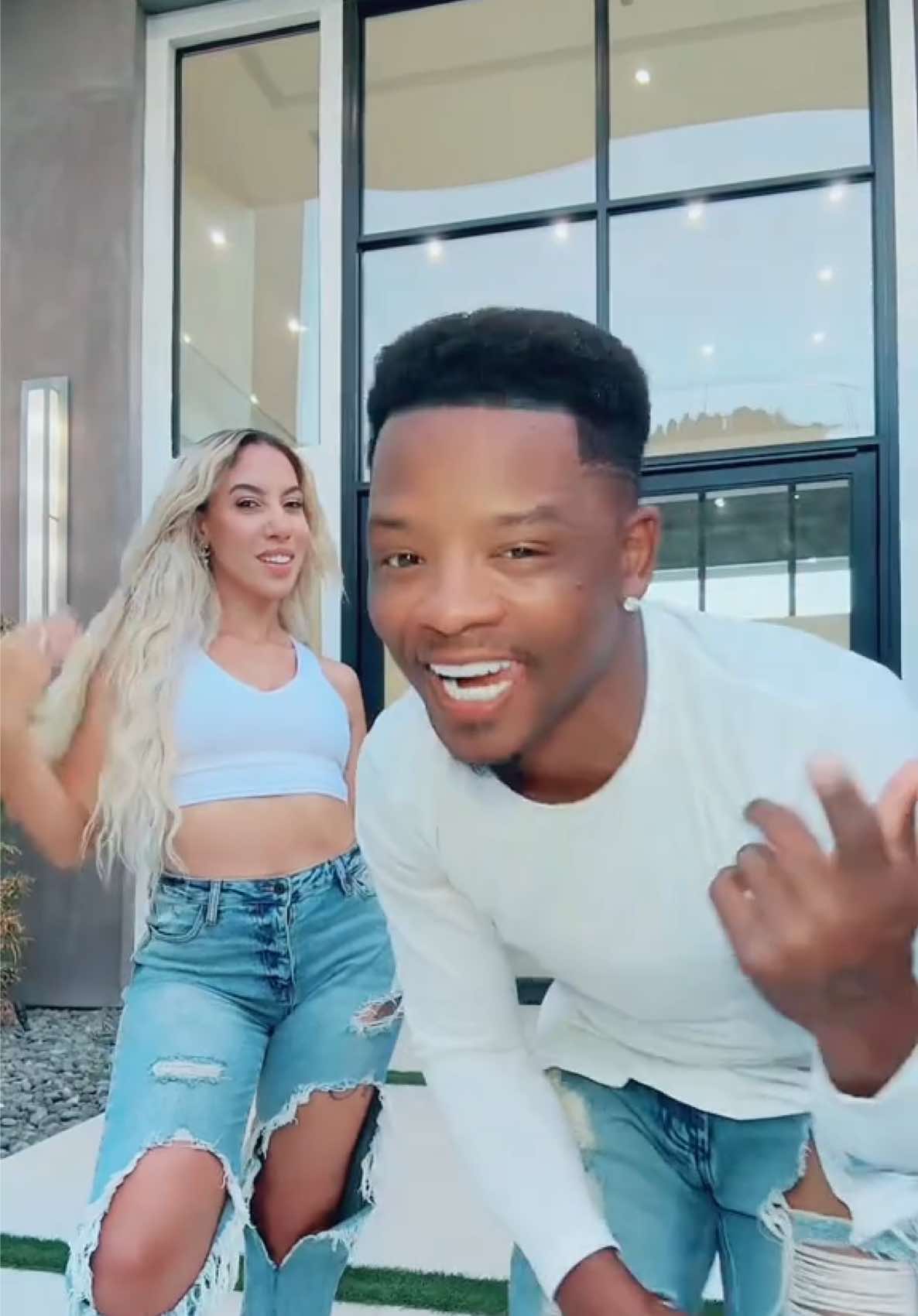 She don’t gotta go to Work because I put in work @Brooke Ashley Hall #fyp #trendingvideo #dance #fitcheck #viral #ootd #coupledance 