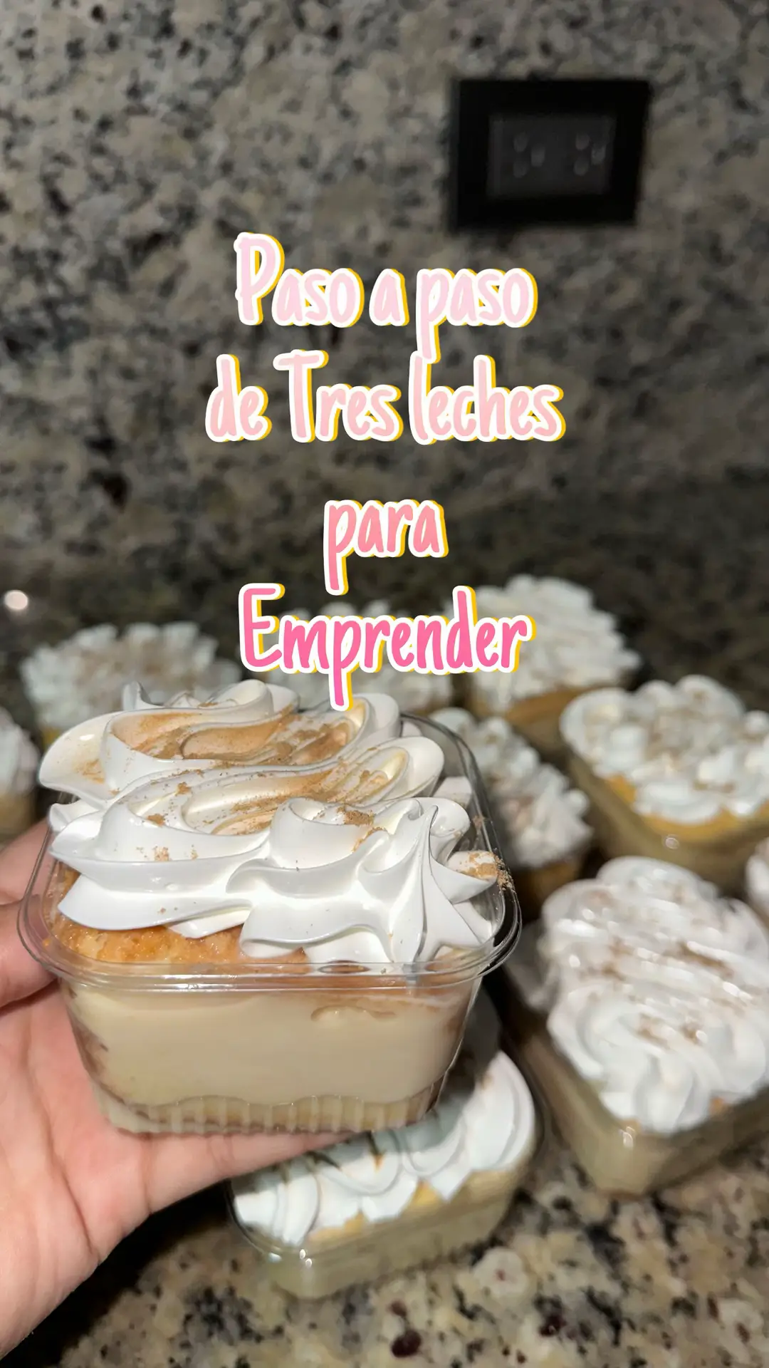Pd: Me equivoqué en merengue🥺, es merengue suizooo 💕#pasteleria #emprender #emprendimiento #tortas #tresleches #venezuela #reposteria #chef 