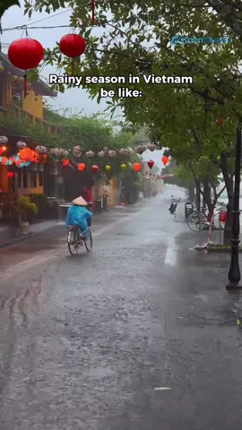 This is just content. Actually the rainy season in Vietnam is not that bad. So don't worry too much when you come to Vietnam during the rainy season. 😊 📍Vietnam. #Travel #govntravel #travelvietnam #traveltiktok #trending #tour #fyp 