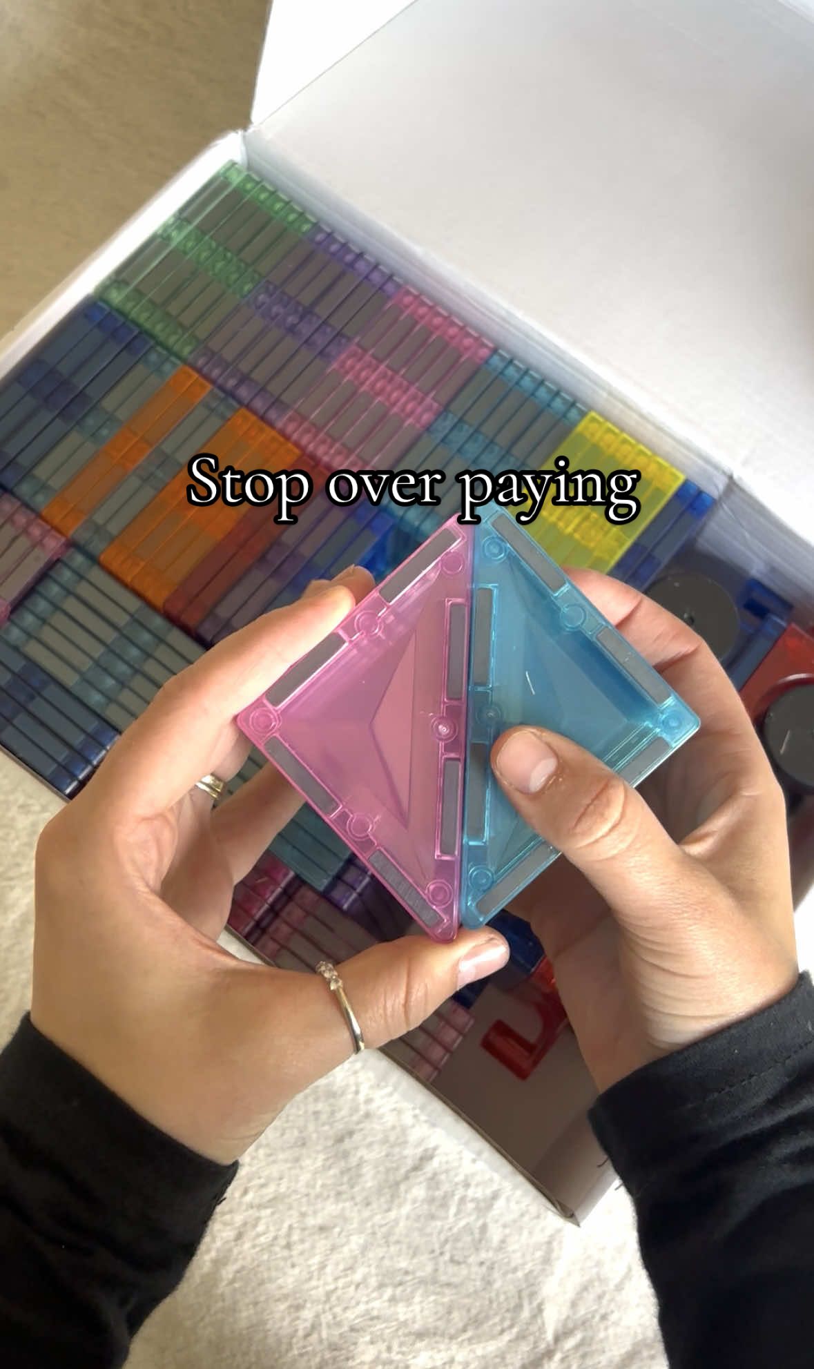 #magnetictiles #dealsforyoudays #kidsgifts #kidsgiftideas #educationaltoys #stemlearning 