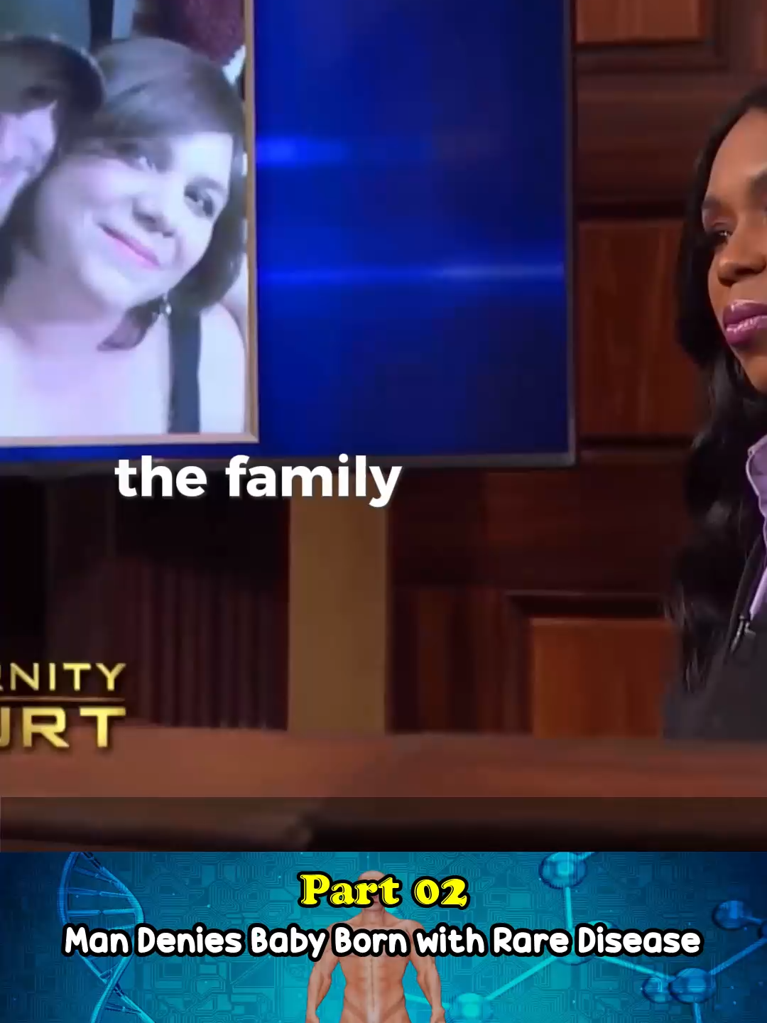 Man Denies Baby Born with Rare Disease Part 02 #court #courtroomdrama #trialwatch #legaltiktokviral #courtroom #judge