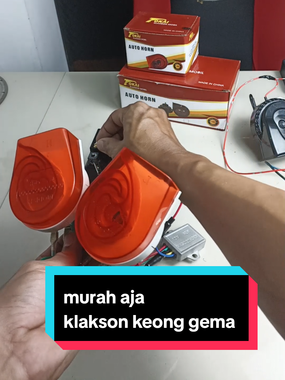 Membalas @bknfakboi._ klakson gema klakson keong buat motor mobil dan truk #klaksonmobil #klaksonmotor #klaksonkeong 