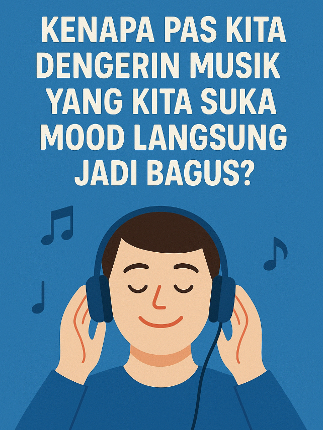 INI PENJELASANNYA👇 .  .  .  Pertanyaan keren! 🎧✨ Kenapa sih pas dengerin musik yang kita suka, mood kita langsung jadi bagus? Jawabannya berkaitan dengan cara otak memproses suara, emosi, dan hormon kebahagiaan. --- 🧠 1. Otak melepas hormon 