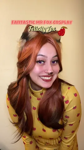 I love Fantastic Mr Fox! 🦊🎨  #fantasticmrfox #felicityfox #cosplay #felicityfoxcosplay #wesanderson #costumeidea #costume #felicity 