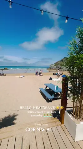 Hello Heatwave ☀️☀️☀️  What a scorcher Cornwall 🥵    #cornwall #cornwalltiktok #cornwallbeaches #heatwave #newquay 