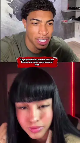 Zago pesquisou o nome da sabrinna no Erome #zago #sabrinnatakeushi #resenha #livetiktok #viral #fy #fyp #foryoupage #engraçado #meme 