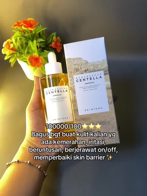 Cocok buat kamu yg wajahnya lagi kemerahan dan bruntusan bisa bgt pakai ini🫶🏻😍✨  #centella #centellaskincare #skin1004 #skin1004ampoule #skin1004madagascarcentella #koreanskincare 