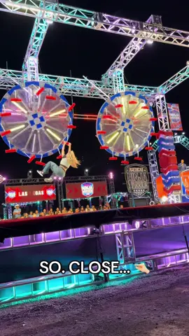 Brittany gives her all on the #ninjawarrior course! 🙌🏼 #AmericanNinjaWarrior #ANW 