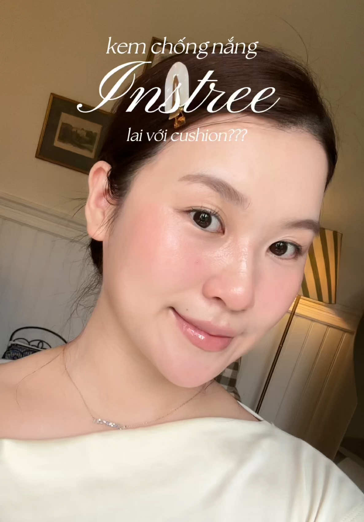 Chưa đến 2 phút mà được lớp chống nắng kiêm cushion đẹp cỡ đó!!! #nguyetbusine #isntree #kcn 