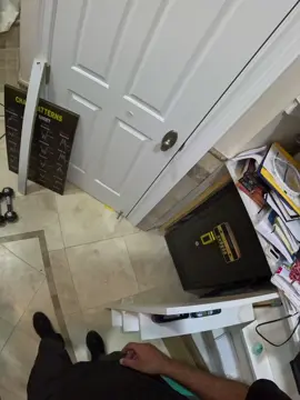 A burglar broke into this young woman's home. The keys to the safe are missing, and she is very curious to know if he found the safe and emptied it.