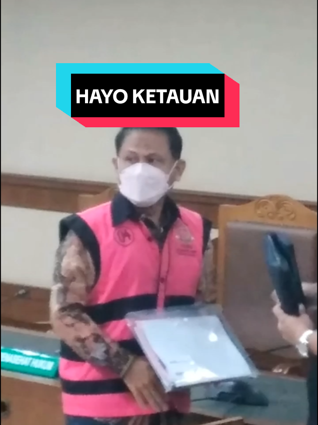 Mantan Ketua Pengadilan Negeri Surabaya saat menjalani sidang Korupsi di Tipikor #fypシ #fyp #korupsi #korupsitimah #korupsitimah271triliun 