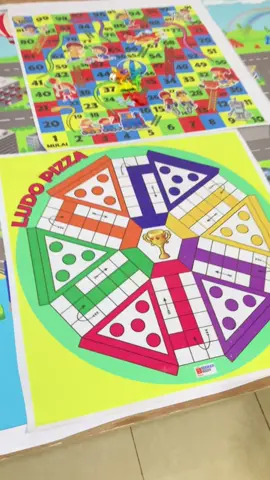 LUDO pizza 🍕 bisa main sampai 6 orang #pizza #fyp #ludo 