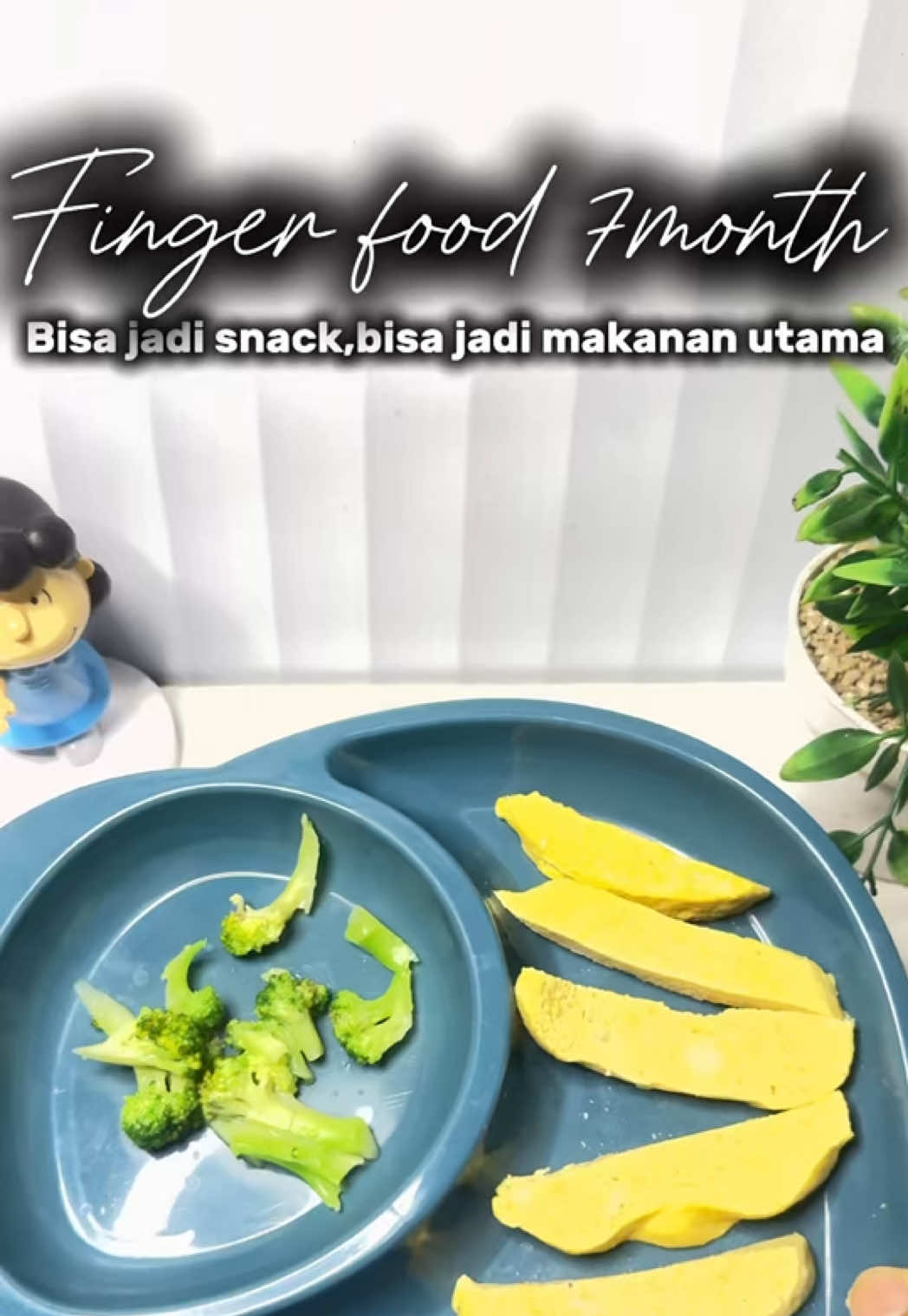 Day 2 percobaan bikin finger food, masih agak bingung s boy nyaa .. masih dibantu, belajar sedikit2 ya nak 🥰##mpasi7months #fingerfood #bundaeliampasi 