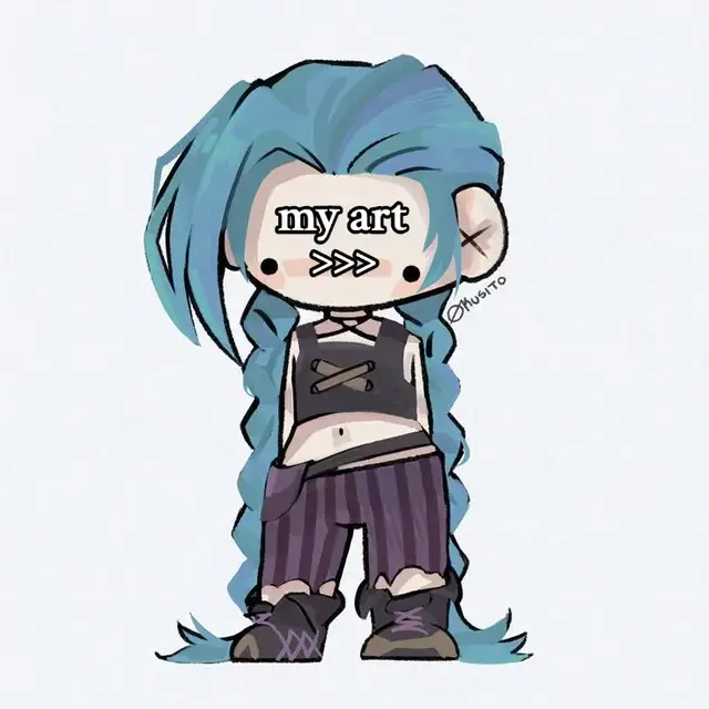 #рисование #drawing #artist #art #artstyle #художник #аркейн #jinx #jinxarcane 