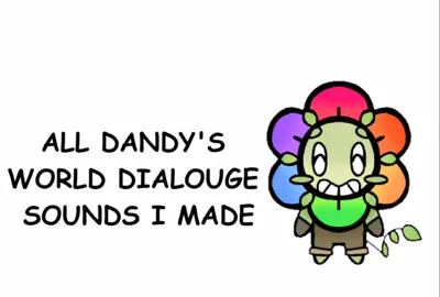 theyre all STUPID all the art in the video is by me #dandysworld #roblox 