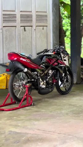 jaluk di stelke meneh🫠 #ninjass #2stroke #agstyle 