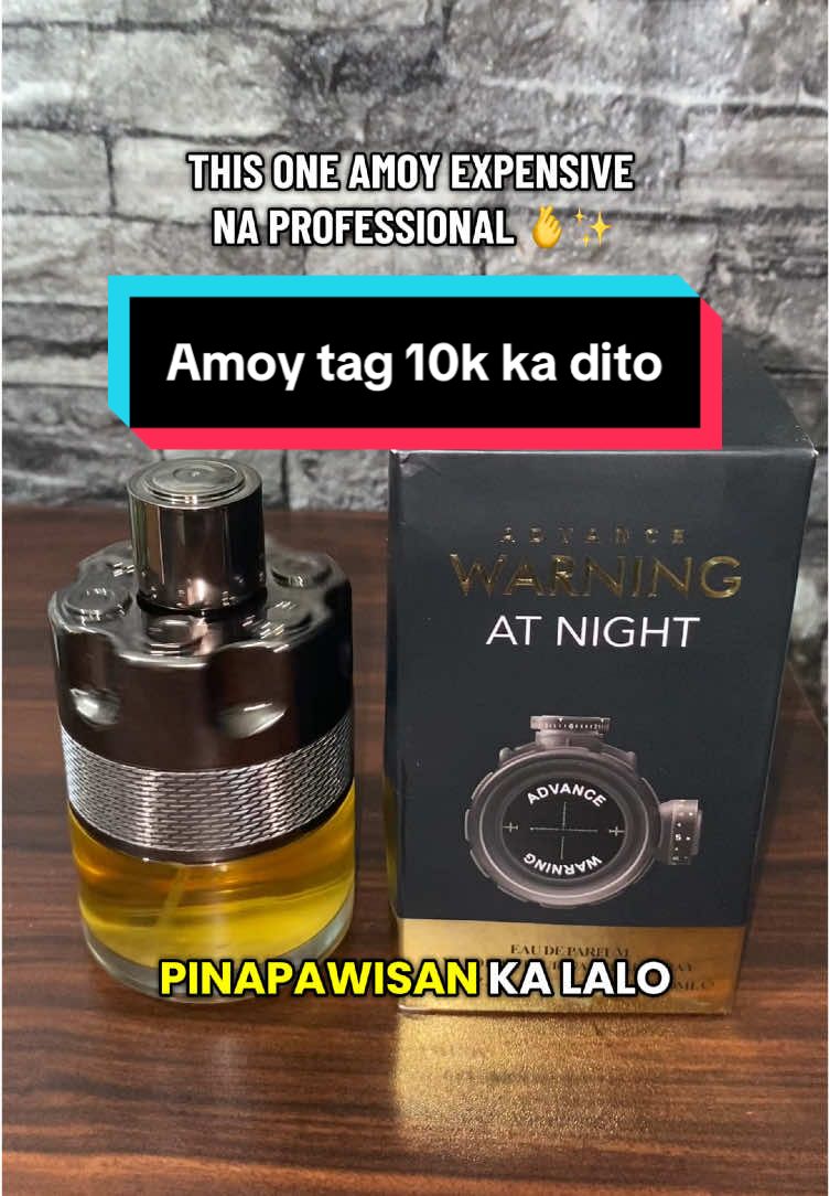 Yung amoy Tag 10k ka  Amoy expensive na professional 👌✨#perfume #perfumetiktok #advancewarningperfume #perfumeformen #longlasting #lovaliperfume #fyp #foryou #foryoupage #fypシ 