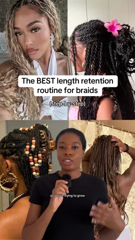 Replying to @Bimpè ep.11 | here’s a full haircare routine for braids ✨  @aveenoukire clarify & shine shampoo @Shea Moisture UK hydrate & repair protein treatment  @Pureology color fanatic  @CANTU BEAUTY weightless daily leave-in @African Pride braid & scalp cleansing rinse  @ORS Hair Care Sheen spray @Olaplex no7 bonding oil #protectivestyles #naturalhair #braidsqueen 