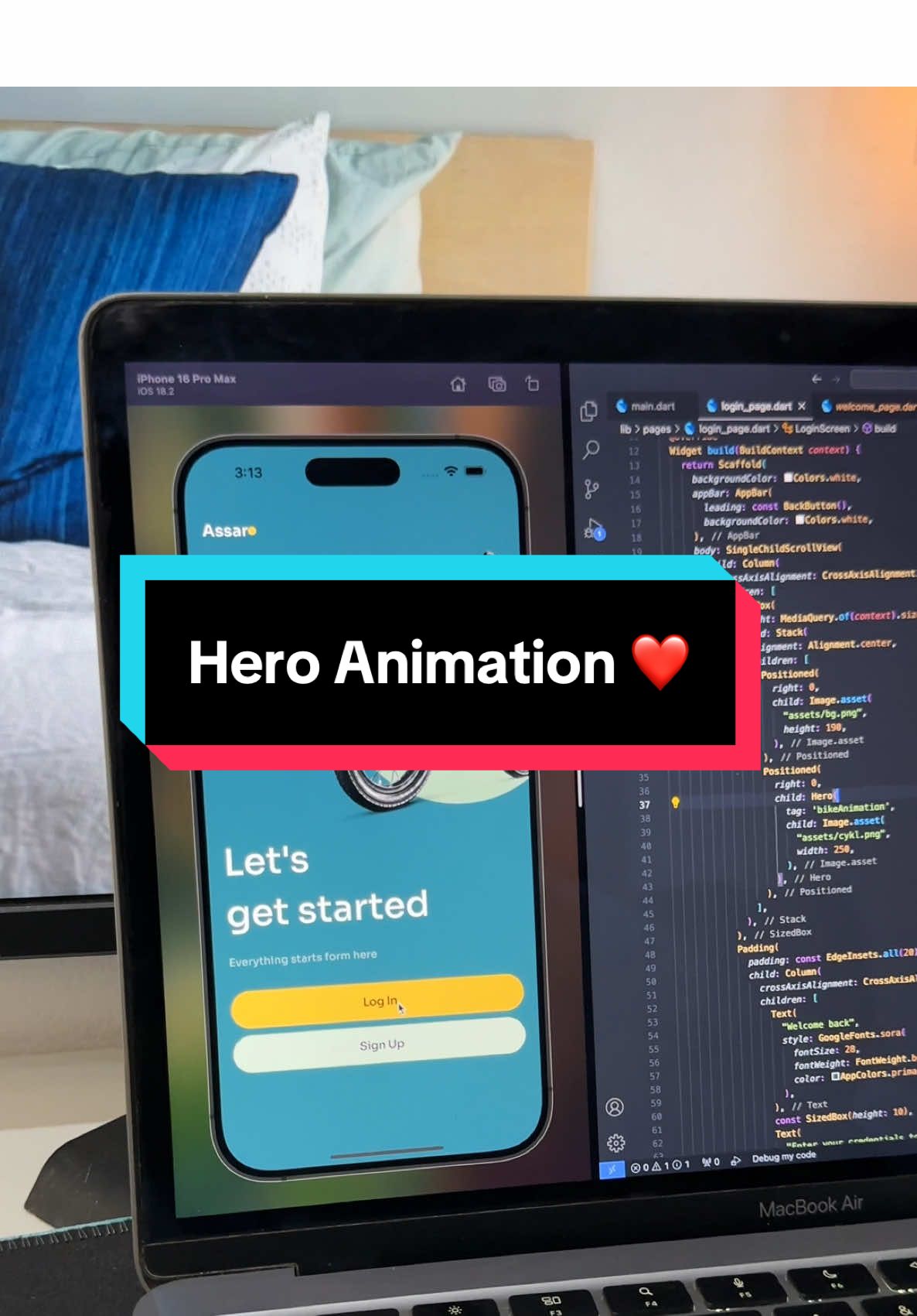 How to Implement Hero Animations ❤️ 