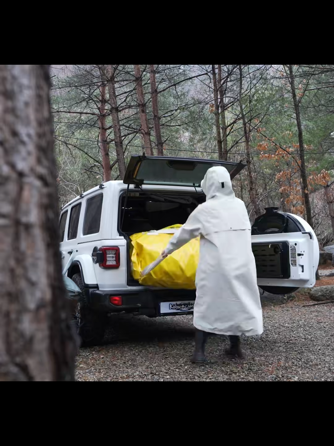 Camping in a light rain, great relaxing weekend  #campinglife #shelter #camping #satisfying #asmr #survival #bushcraft #fypシ゚ #Outdoors