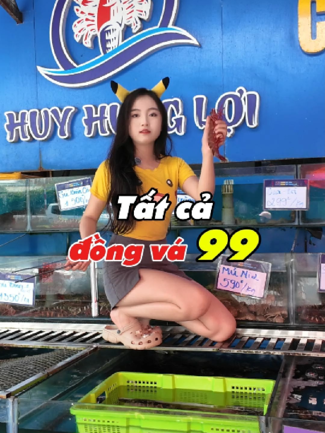 ĐỒNG GI.Á #99K sẽ có những gì #huyhungloi #haisanhuyhungloi #xuhuong2025 #donggia99k