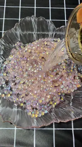 Crystal pink beaded bag. Crafted with precision. Thanks for liking me and my work.💕  #crystalbag #handmadebag #asmr #asmrsounds #beadbag #beadedbag #beadsbag 