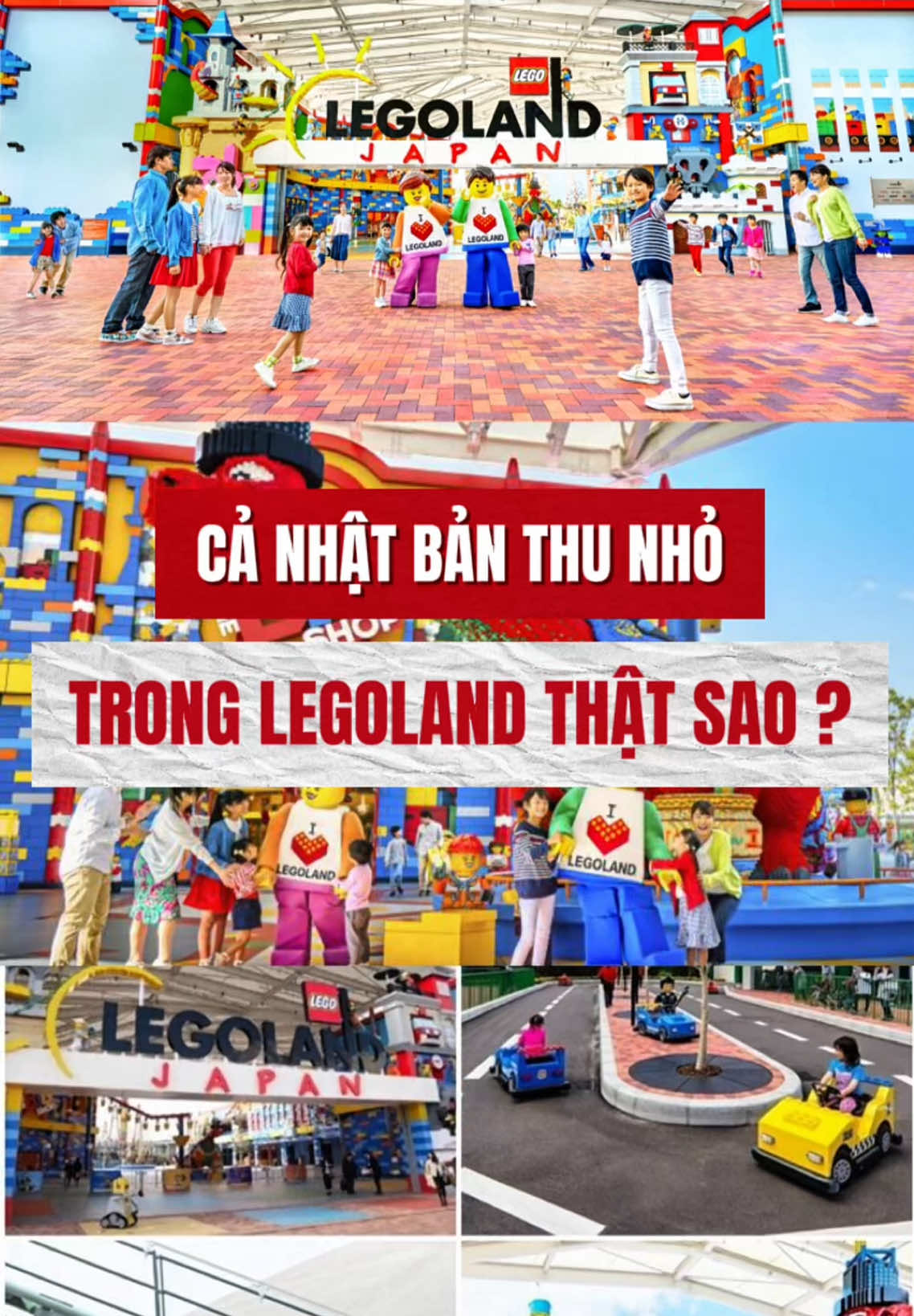 Xem thôi đã thấy vui, thấy thích thú rồi… Đến Nhật mà không đi hơi bị tiếc ✨🇯🇵 #legoland #nhatban #japantravel #dulichnhatban #khuvuichoi #xuhuong #viralvideo #xyzbca #fypシ゚viral #yeutiktok 
