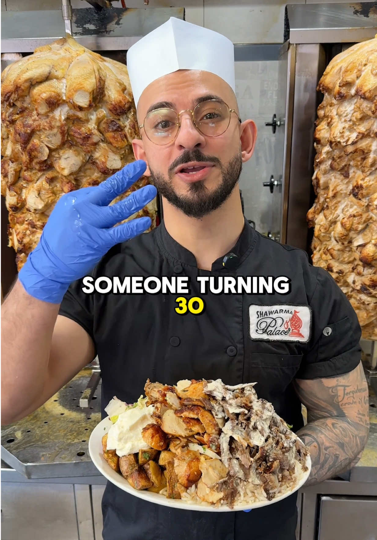 Send this to someone turning 30 soon to cash in on your FREE Shawarma! 😌🌯 #shawarma #shawarmalovers🌯❤️🤗 #shawarmalovers 