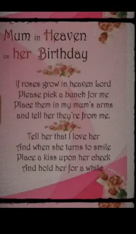 Your first birthday without you. Today we celebrate the life you loved so much, we just celebrate it a little different now 💔💔  #fyp #birthdayinheaven #mum #missyou #griefjourney #happybirthday 
