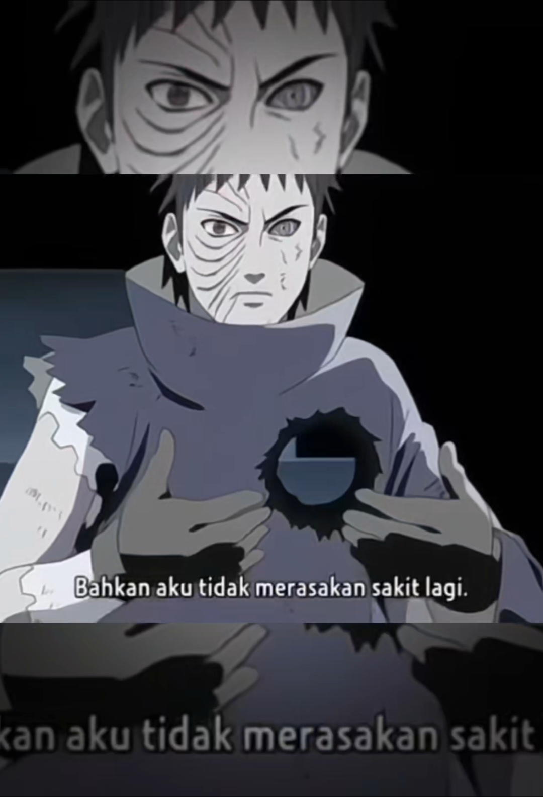 tengok ni... #obito #uchiha #kakashi #narutoshippuden #anime 