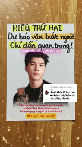 Trả lời @Khánh Linh Dự báo vận bước ngoặt sắp tới của Hieuthuhai #phantichthansohoc #thansohocchuyensau #mygr #mysticworld #hieuthuhai 