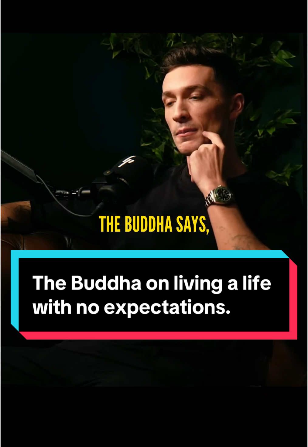The Buddha on living a life with no expectations. #fyp #buddha #life #people #suffer #experience #lukebelmar 