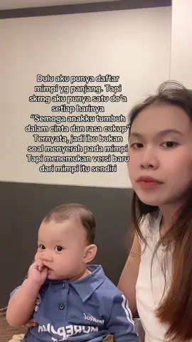 Semoga mama bisa selalu menemani tumbuh kembang dede. #littleboy #babyboy 