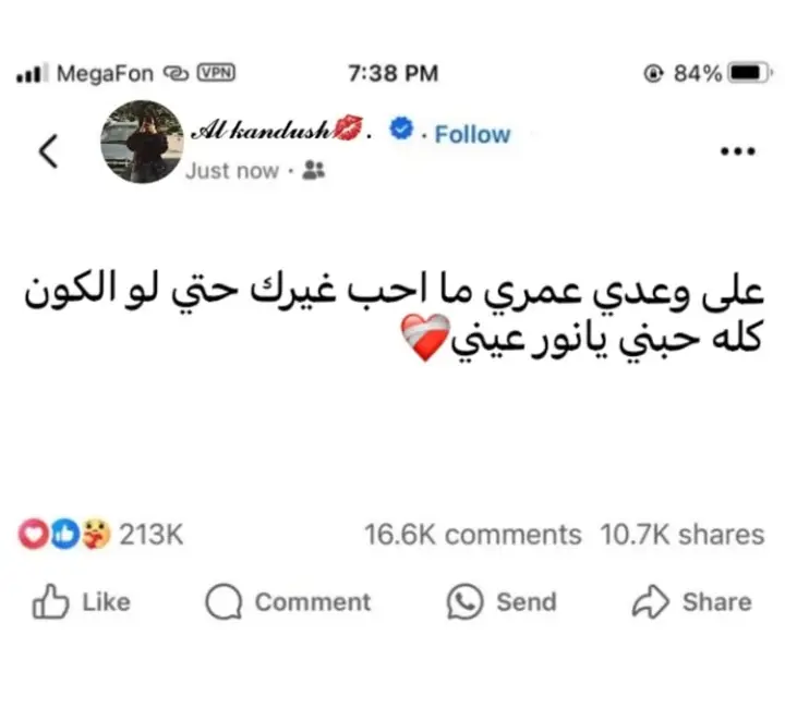 #على وعدى ينور عينى 💔