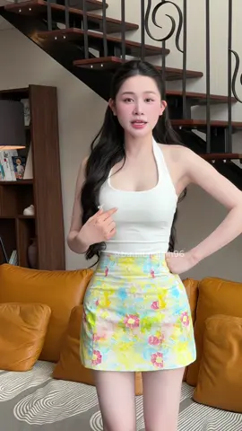 Chân váy hoa mẫu mới xinh iu #viral ##trinhlunglinh96 