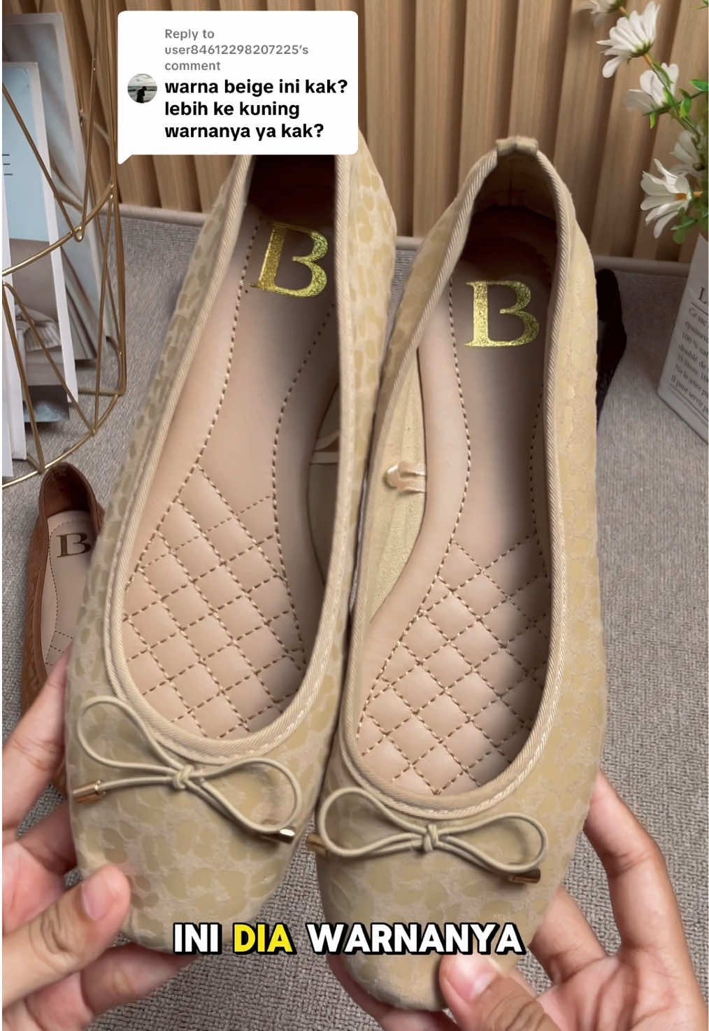 Replying to @user84612298207225 Micca Ballerina warna beige nya cantik bgtt, cuss co di live dapetin harga lebih murcee🤭😍 #berrybenka #berrybenkashoes #berrybenkasepatusandal #racuntiktok #shoes #fashion #OOTD #fypviral #fyp #racuntiktok #4u #miccaballerina 