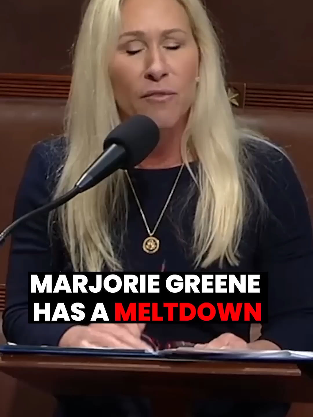 Marjorie Greene RAGES Over The House Passing A 95 Billion Foreign Aid Package