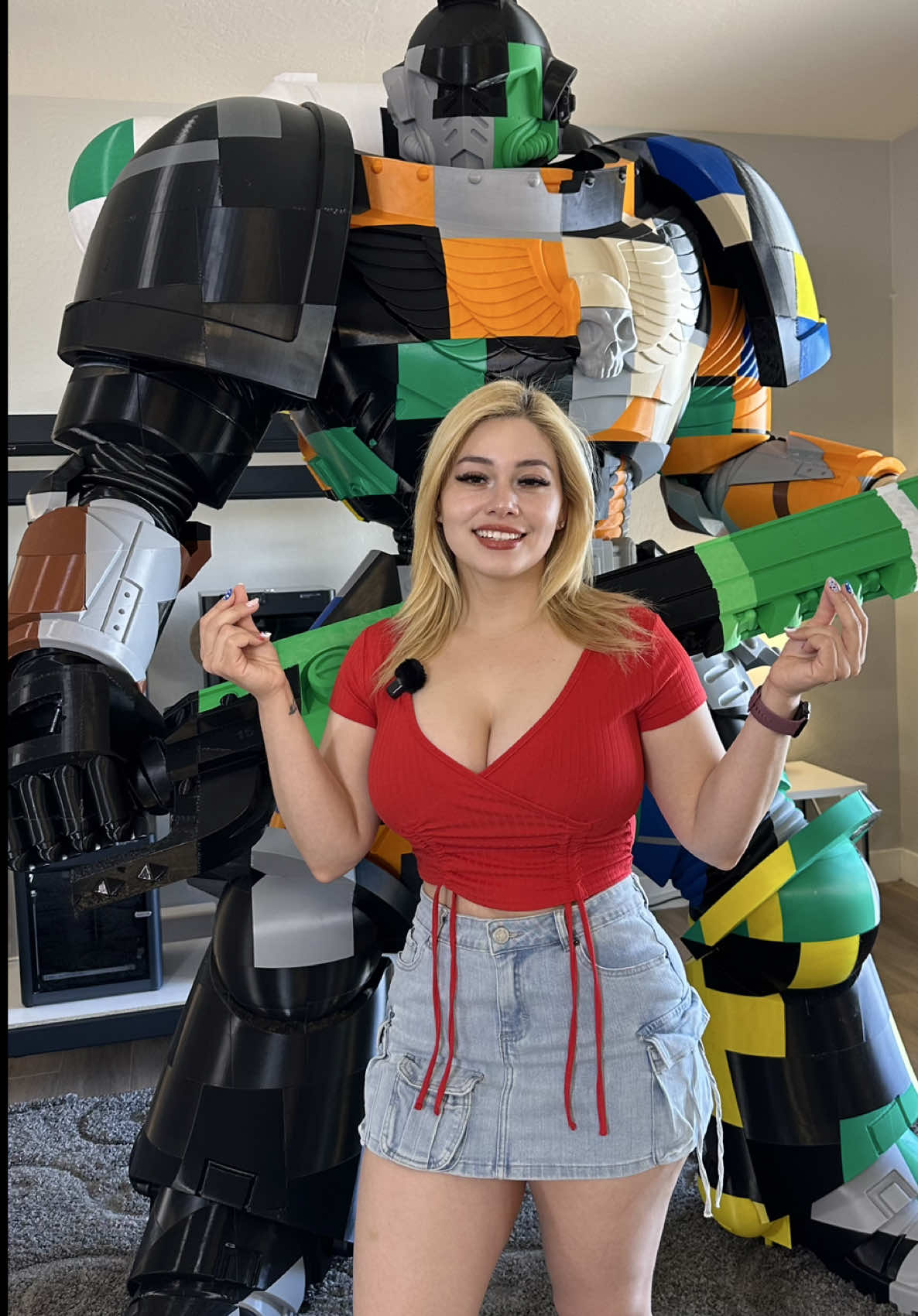 Here is a cost breakdown of what it took to 3D print my life size space marine. @3d Hey Doris #warhammer #spacemarines #3dprint 