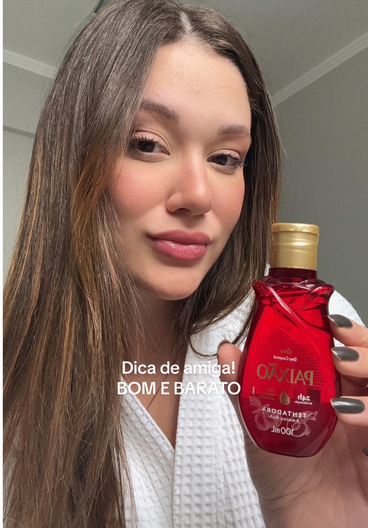Bom e barato! Eu amo esse óleo corporal da paixão, é MUITO CHEIROSOOO 😍  #produtosdebeleza #oleocorporal #cuidadoscomapele #girlythings #girlygirl #dicadebeleza 