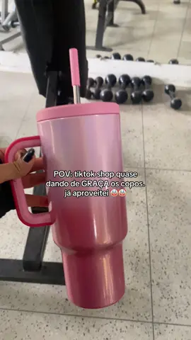 TikTok Shop, quase dando de graça! esses copos térmicos… e eu como não sou besta, já aproveitei essa promoção . ##copo##termico##garrafas##TikTokShopChegou##tiktokshop##tiktokmefezcomprar##produtos##shopee