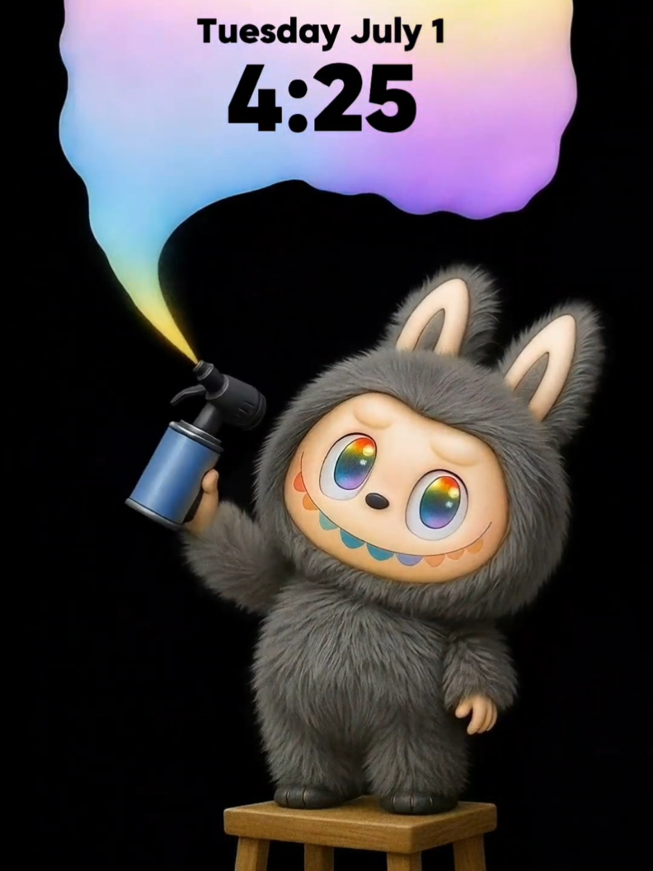 Stay till the end 👀🐰✨ #labubu  #popmart  #labubuthemonsters  #livewallpaper #cutewallpapers #wallpapers  #cutestthingever  #tiktokfinds  #fyp